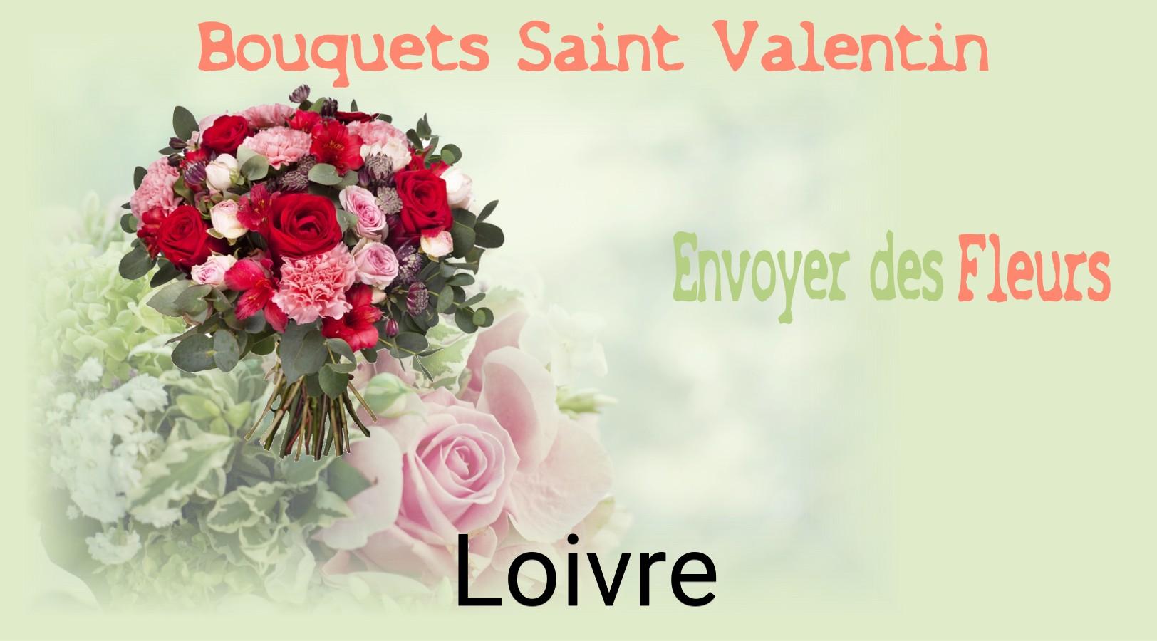 Roses de Saint-Valentin livrées à Loivre